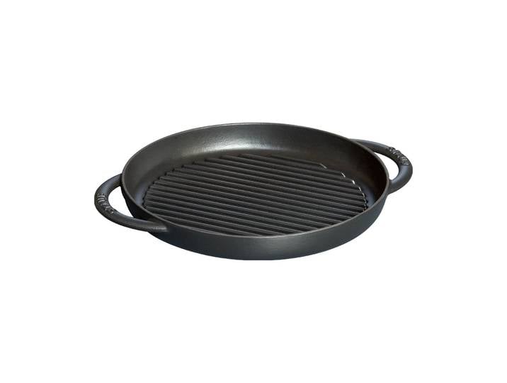 STAUB Poêle à griller Pure Staub fonte ronde noire Ø26 cm