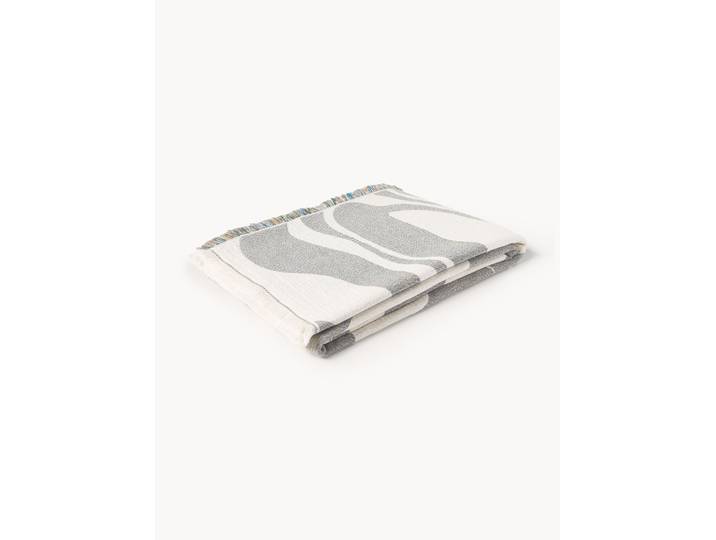 Jacquard plaid Rui met franjes