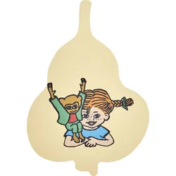 Muurla Schneide- und Servierbrett 21 x 30 cm Pippi Langstrumpf Früchte