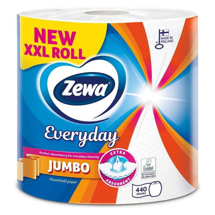 Zewa Papiertücher "Everyday Jumbo", 2-lagig, 440 Blatt (1x) (60623446)