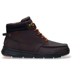 HeyDude für Herren. HD45656 Bradley II Classic Stiefeletten dunkelbraun (44), Wohnung, Schnürsenkel, Lässig