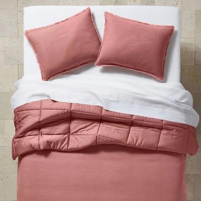 All Categories Goods Rose Heavyweight Comforter Set, Solid Down Alternative, Full Queen, Soft Linen Blend, Machine Washable, Rose Heavyweight Comforter Set, Solid Down Alternative, Full Queen, Soft Linen Blend, Machine Washable,