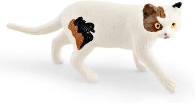 Inspired Finds Cute Lying Orange Cat Figurine Mini Realistic Desk Decor Ornament mosaic Stray