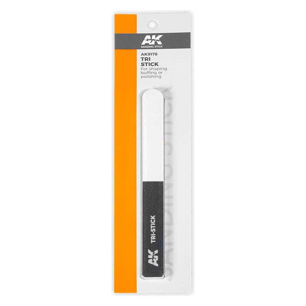 AK Interactive Sanding Tri-STICK / Stick de lija de tres niveles (AK9178)