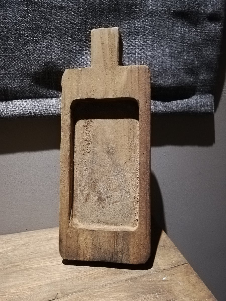 Decoratief houten schepje