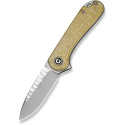 Civivi, Mehrzweckmesser, Nóż Elementum Nitro-V Yellow Ultem