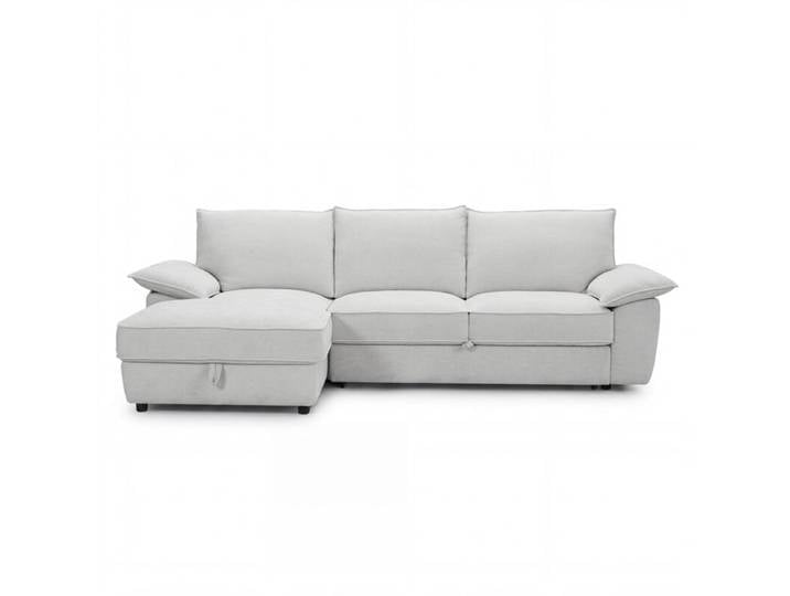 DiCK home Vera Ecksofa - inkl. Schlaffunktion und Stauraum - lin