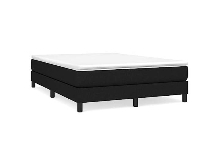 PUGYNBK Boxspringbett, 160 x 200 cm, mit Federkernmatratze Mittlere Härte, atmungsaktiver Stoff, Holzlatten, weicher Schutz, einfache Montage