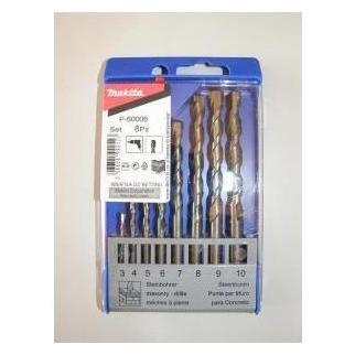 Makita Bohrer für zylindrischen Beton 7 4 5 3 6 10 8 9 mm (P-60006) (10, 3, 4, 5, 6, 7, 8, 9 mm) (P-60006)