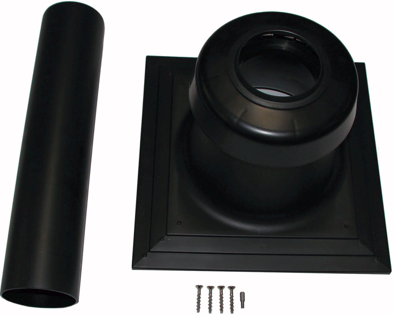 Wolf Couvercle d'arbre Cob 2651511 DN 80 , flexible, plastique, pour tuyau d'échappement