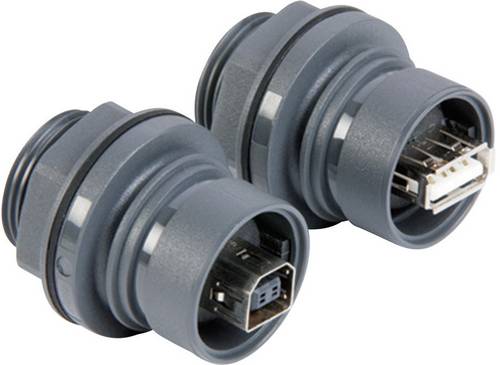 Bulgin USB-Einbaubuchse PXP6042/A Vorderseite Typ A, Rückseite Typ B PXP6042/A Inhalt: 1St.