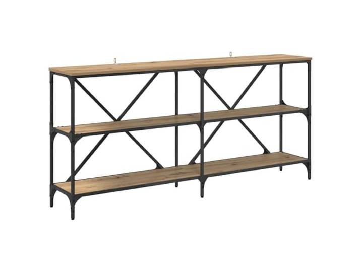 Heofavd Konsolentisch Artisan-Eiche 160 x 30 x 75 cm Holzwerkstoff