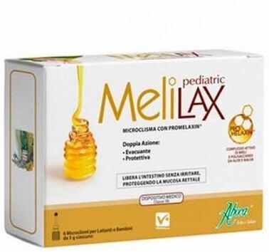Aboca Melilax Pediatric 6 Microenemas 5 gr
