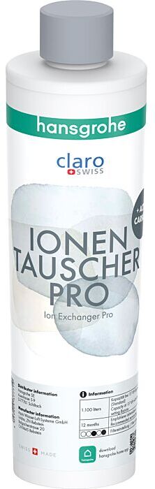 Hansgrohe Filter Ionen-Tauscher 76827000 Filterkapazität 1100 l, mit Aktivkohle