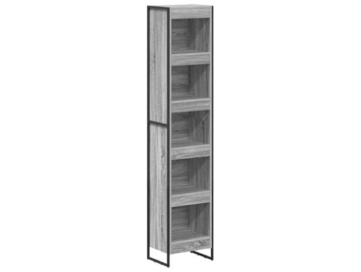 Regal 40 x 30 x 189,5 cm aus technischem Holz mit Stahlbeinen