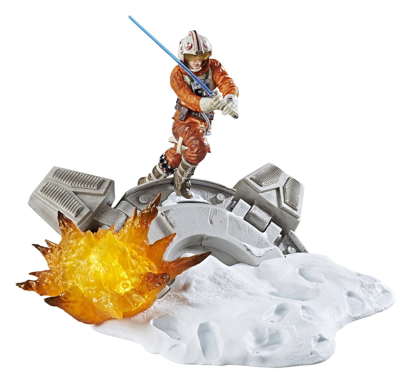 Star Wars The Black Series Luke Skywalker diorama 6-inch