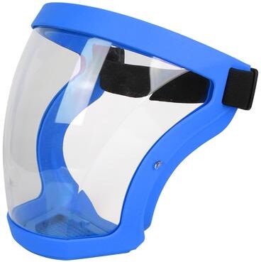 DynamicDeals Protective Full Face Shield With Filters For Motorcycle & Cycling blue