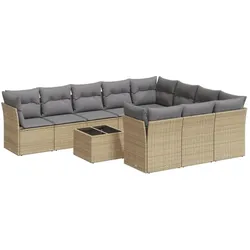 vidaXL, Gartenlounge, Macolum (Mit Tisch)