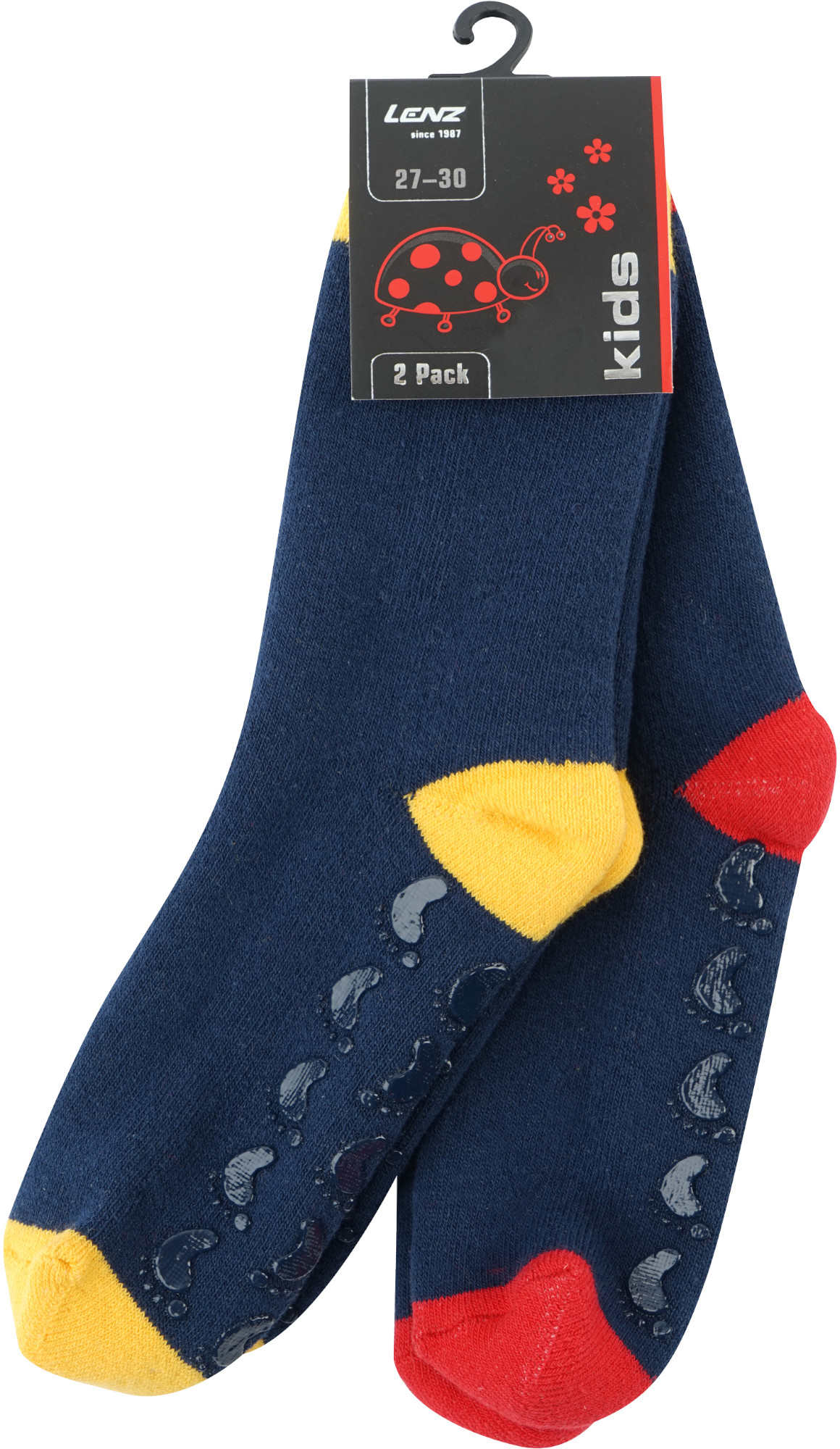 Lenz Rubber Print Kinder Socken - 2er Pack 664-54