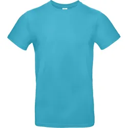 B&C Herren Schweres T-Shirt #E190 TU03T swimming pool M