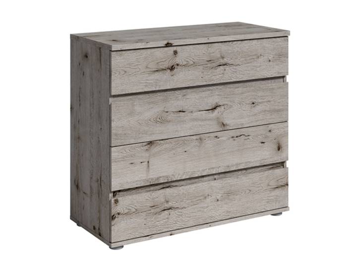 Commode 4 tiroirs Togo chene wellington - Basika