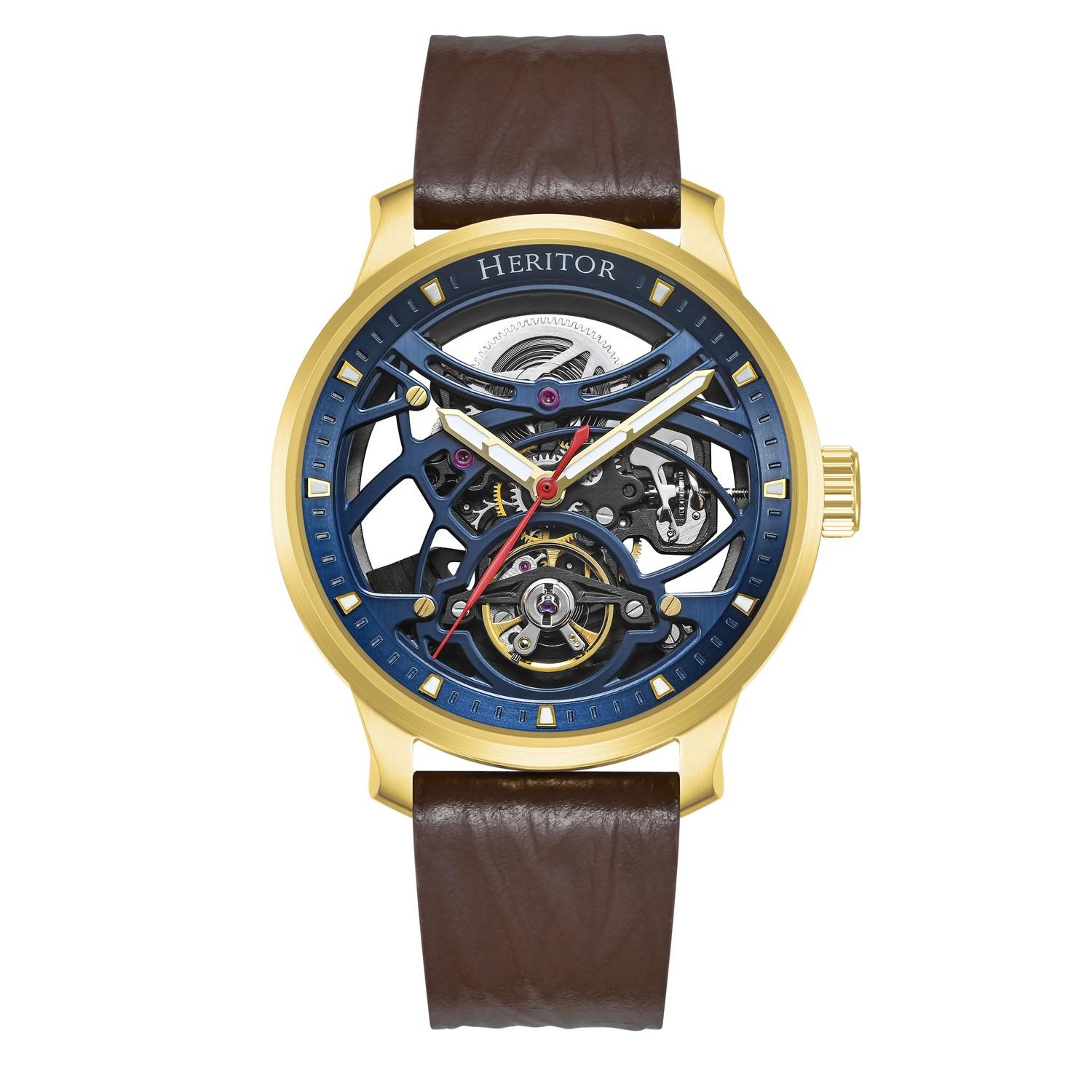 Marcell Skeleton-Zifferblatt Automatik-Uhr