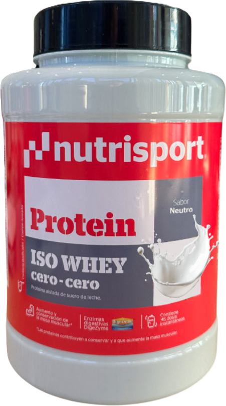Nutrisport Iso Whey Zero Zero Neutral 900 g Neutro