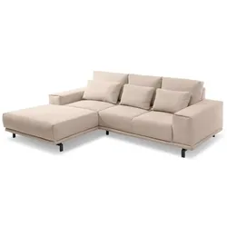 filippo Ecksofa Renzo Stoff Beige