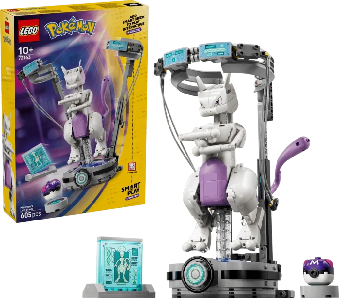 LEGO Pokémon 72163 SMART Play: Mewtus Ausbruch aus dem Labor