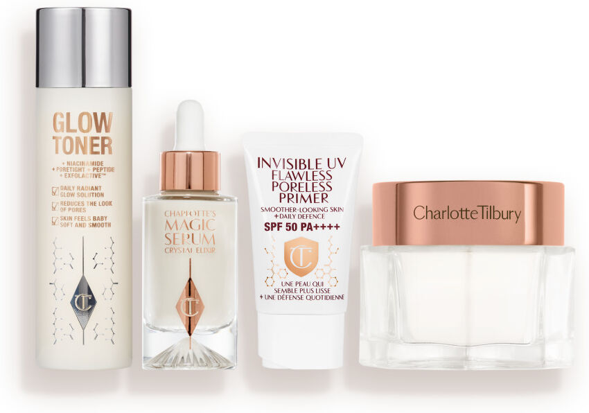Revive, Protect & Glow Skin System - Skincare Kit Charlotte Tilbury 2460 Revive, Protect & Glow Skin System Size: