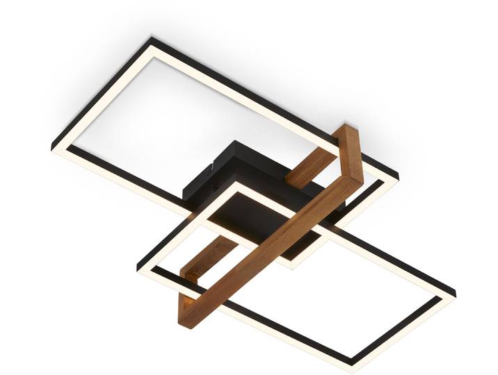 BRILONER LEUCHTEN Deckenleuchte Deckenleuchte NESTED , schwarz (weiß, neutral), Leuchten, Deckenleuchte
