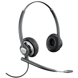 HP Poly Encore Pro HW720 Headset (Kabelgebunden), Office Headset, Schwarz