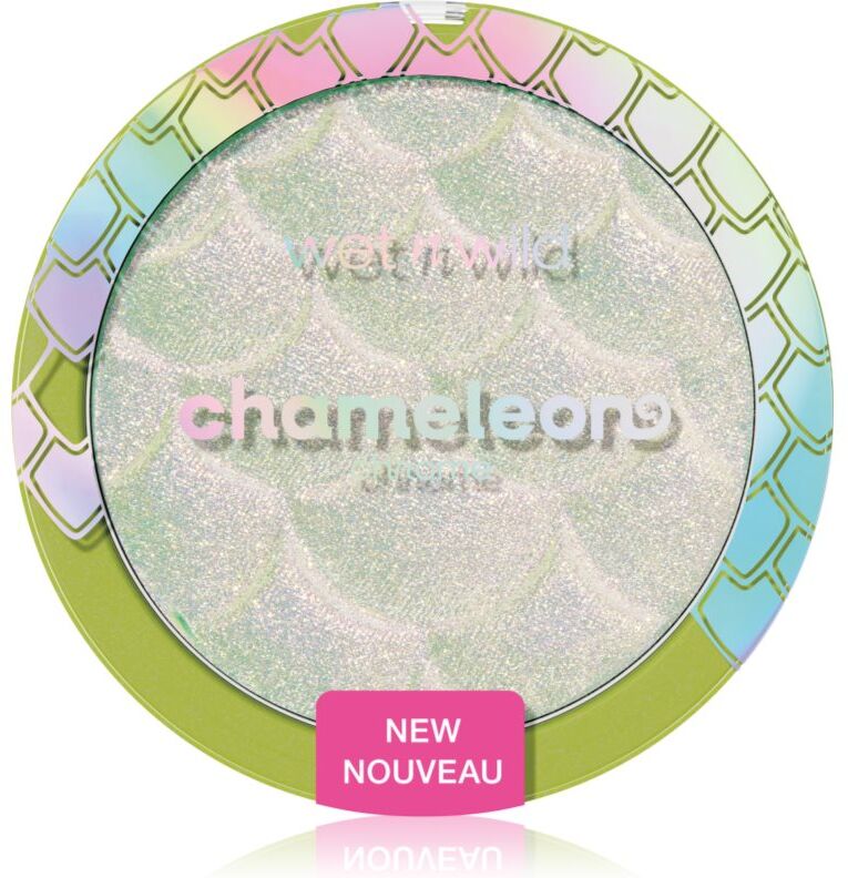 Wet n Wild Chameleon Chrome Highlighter baked highlighter with multichrome effect shade Too Sirius 4.3 g