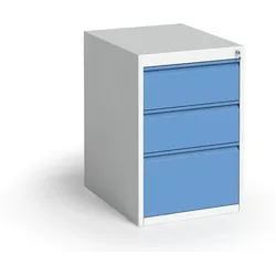 Container mit drei Schubladen