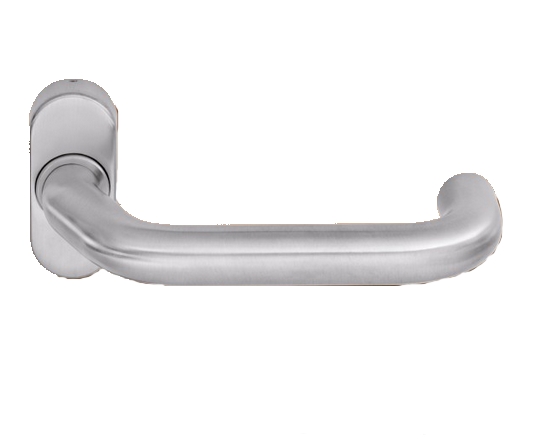 OGRO Drücker-Halbgarnitur ohne Schlüsselrosette CORE 8100V FS, Edelstahl 90050054315