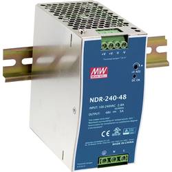 MEAN WELL NDR-240-24 Hutschienen-Netzteil (DIN-Rail) 10 A 240 W Anzahl Ausgänge:1 x Inhalt 1 St.