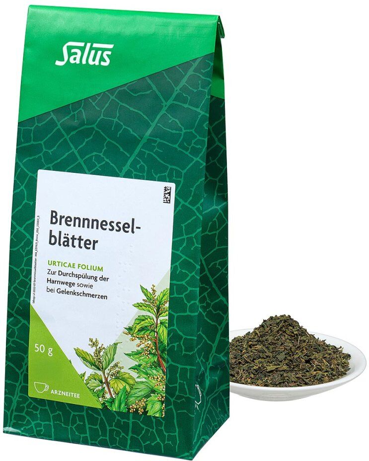 Brennnesselblätter Tee Bio Urticae folium Salus 50g