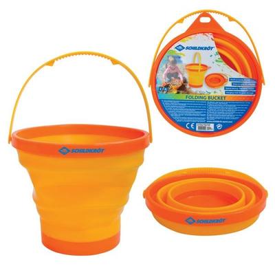 Donic Schildkröt Eimer faltbar Silikon orange 16cm