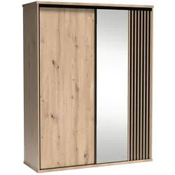 SCHWEBETÜRENSCHRANK Caya mit zwei Türen und Spiegel, 180 cm