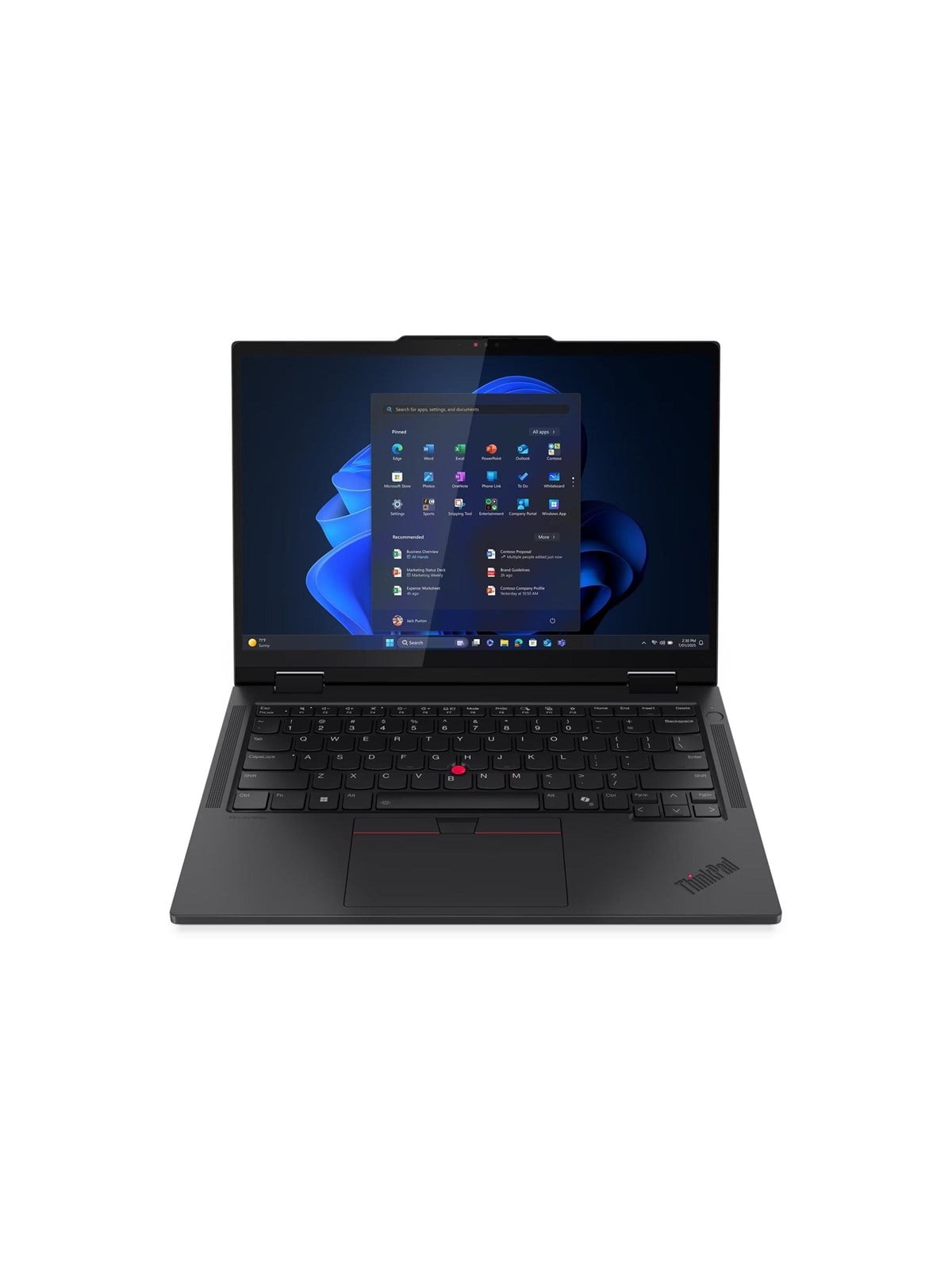 Lenovo ThinkPad T14s 2-in-1 Gen 1 - AI PC - 14" - Intel Core Ultra 7 - 255U - 32 GB RAM - 1 TB SSD - 4G - German