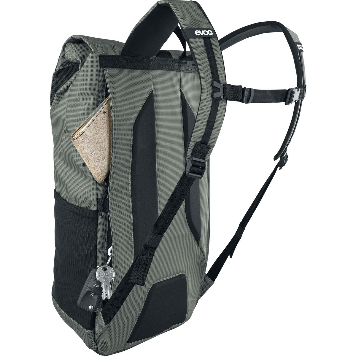 EVOC Duffle Backpack 16 dark olive - black (331) One Size 401312331