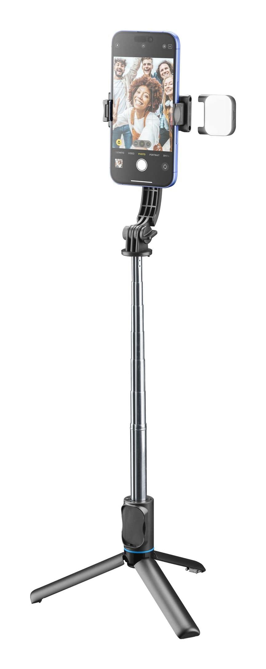 Cellular Line Sparkle Bluetooth Selfie Stick 34 mm Universal (Schwarz) 60348