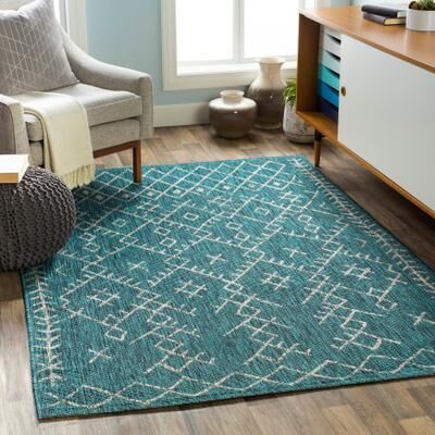 Livabliss Despina Indoor/ Outdoor Bohemian Trellis Area Rug
