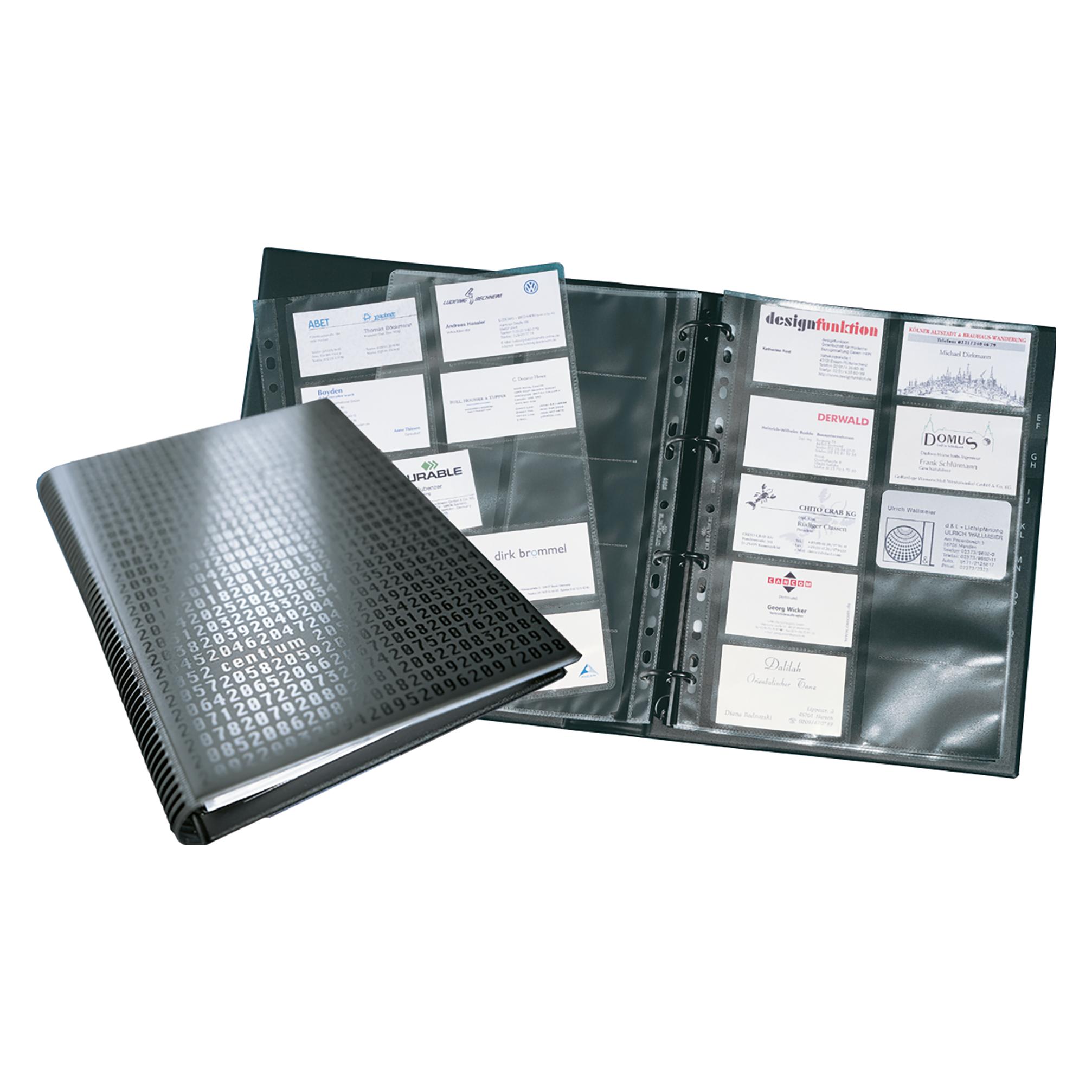 Durable Visitenkartenbuch Centium A4 (A4, 1x) (240901)