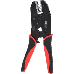 KS Tools Crimpzange für isolierte Kabelschuhe, 220mm - 115.1425