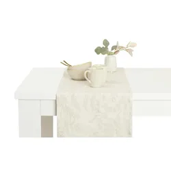 como Tischläufer  Weihnachten , beige , Synthetik , Maße (cm): B: 40