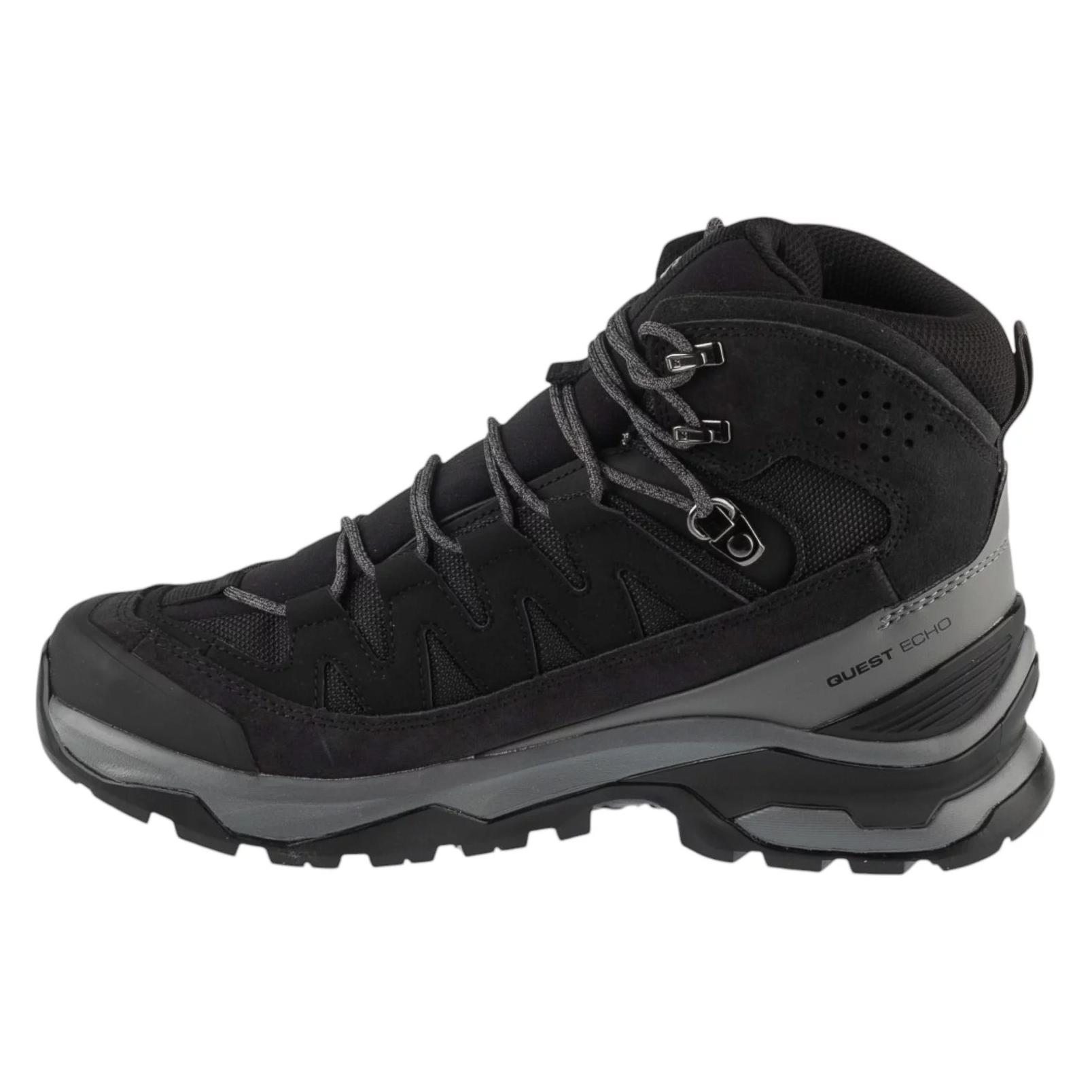 Salomon Buty trekkingowe Quest Echo GTX - black/castlerock/black rozmiar: 43 (43) (706096)