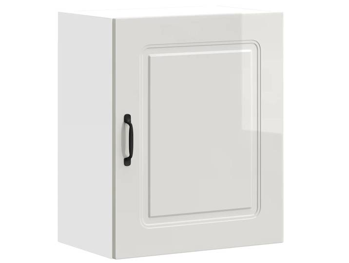 Vidaxl Kitchen Wall Cabinet \ kalmar\ High Gloss White Engineered Wood