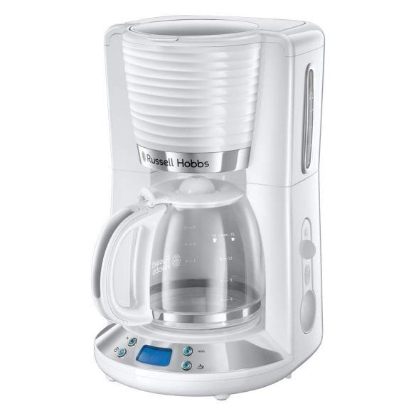 Russell Hobbs 24390-56 Inspire 10 Tassen Filterkaffeemaschine 1,2 l (Weiß)
