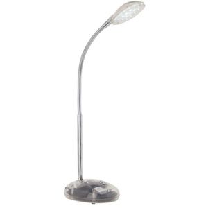 Brilliant Schreibtischlampe Timmi, grau, LED, 140 Lumen, tageslichtweiß